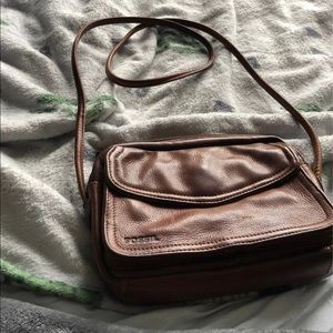 Vintage Leather Fossil purse